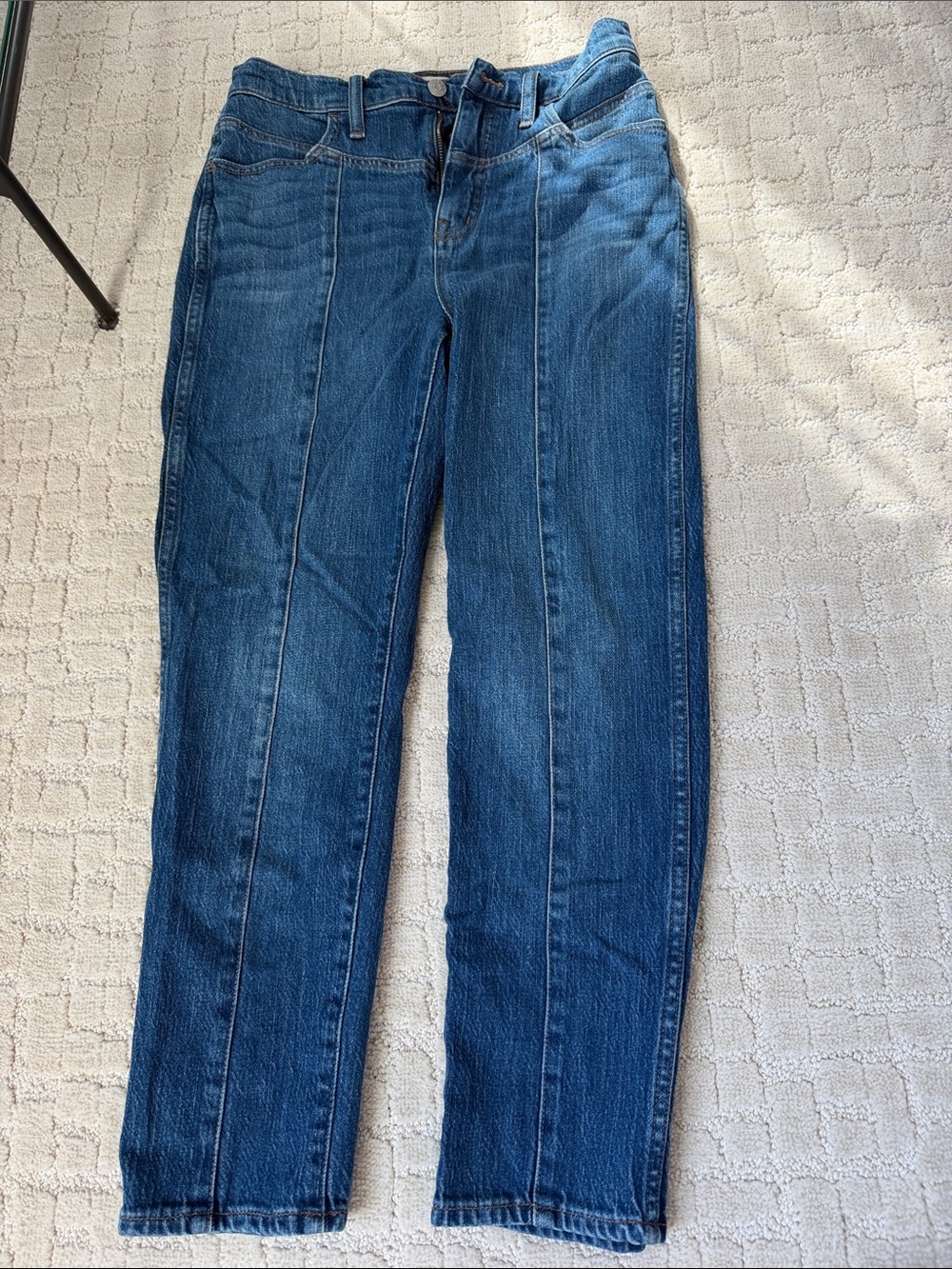 Madewell Straight-Leg Jeans in Medium Blue Wash